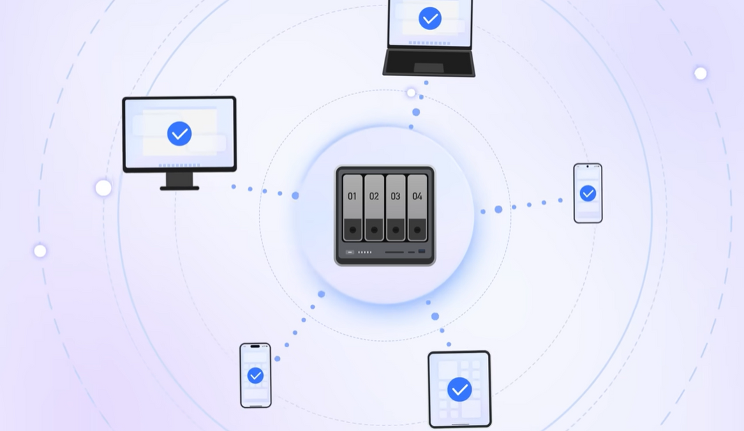 NASCは異なるデバイスの同時リモートアクセスとバックアップに対応