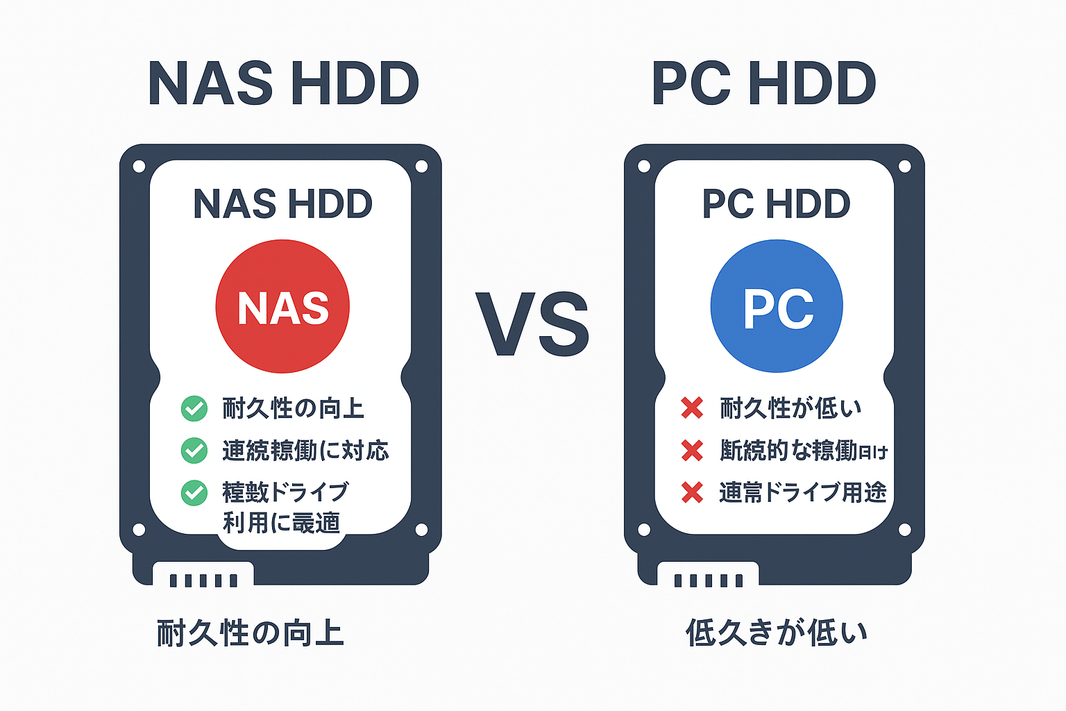 NAS HDD vs PC HDD