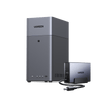 UGREEN NASync DH2300とUGREEN NAS 120W DC無停電電源装置（UPS）を併用することで、停電時でもNASを安全にシャットダウンでき、データの安全性を確保できます。