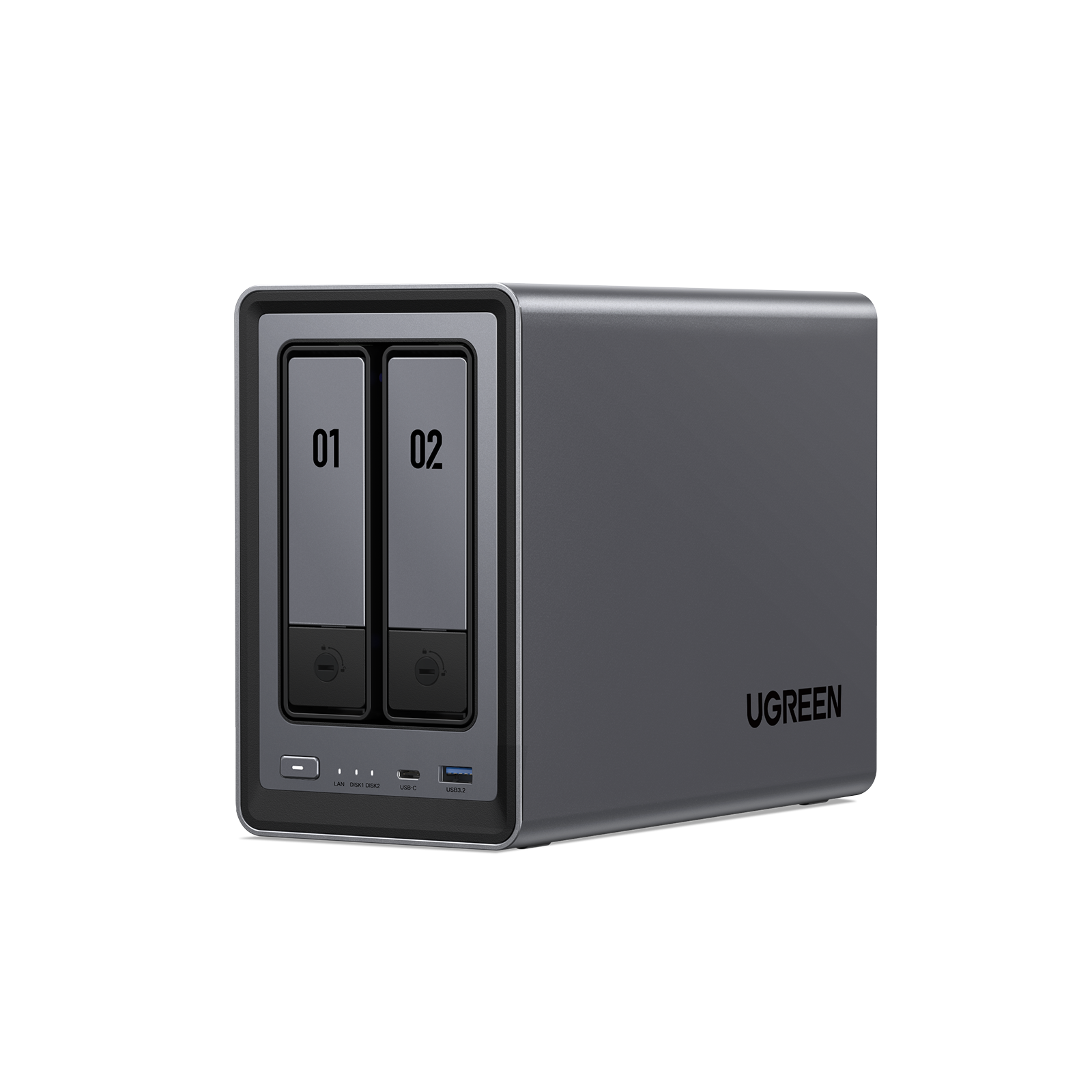 UGREEN 2ベイ NAS ストレージ