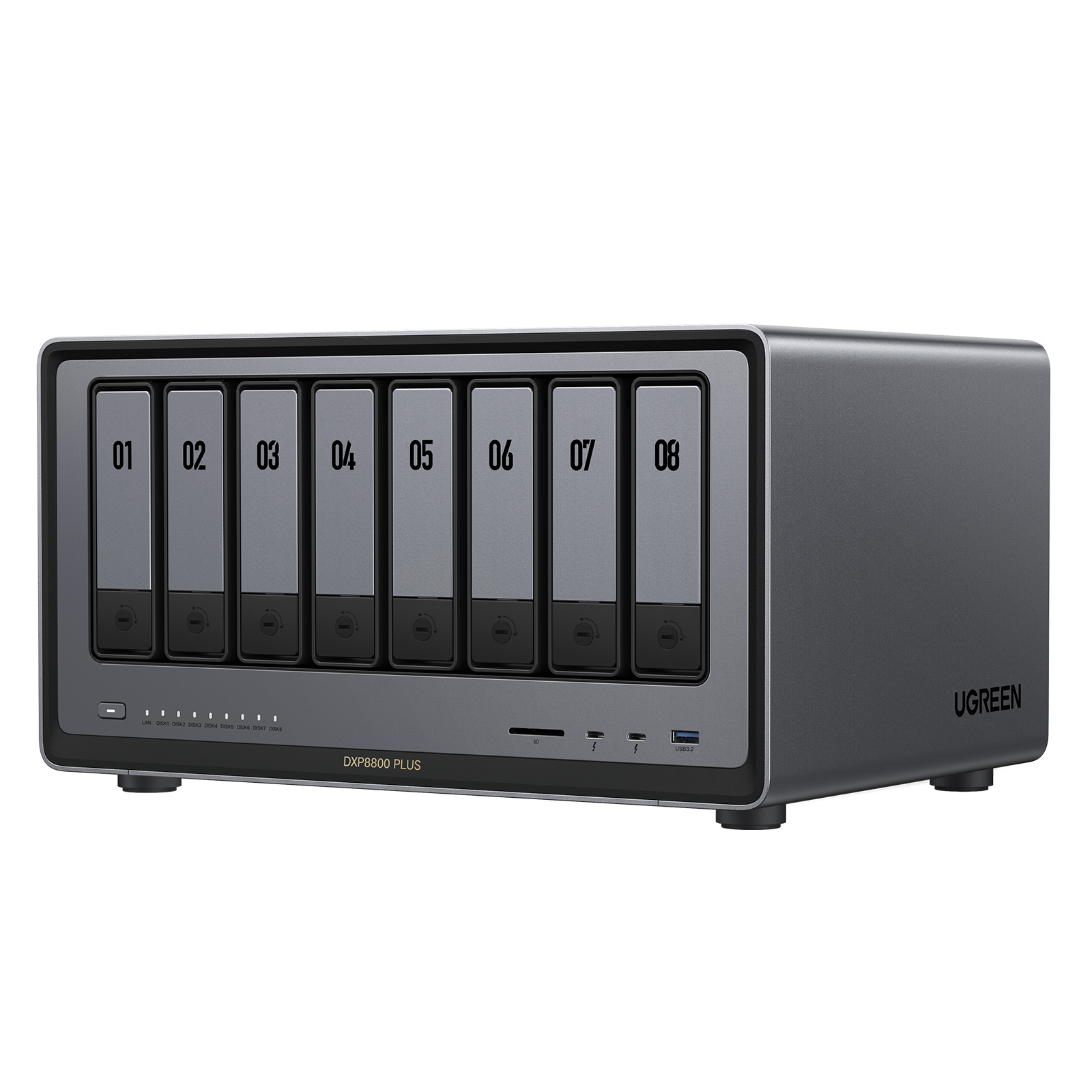 UGREEN 8ベイ NAS ストレージ