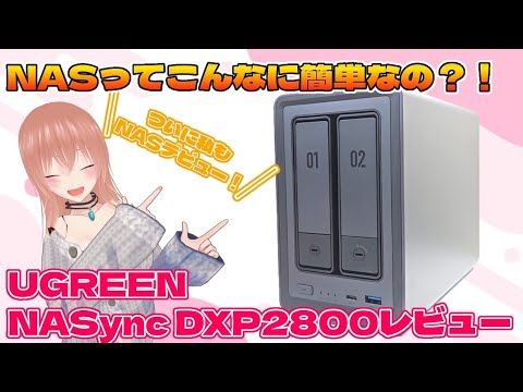 【初心者でも簡単】スマホでNASが使える時代に！UGREEN DXP2800レビュー